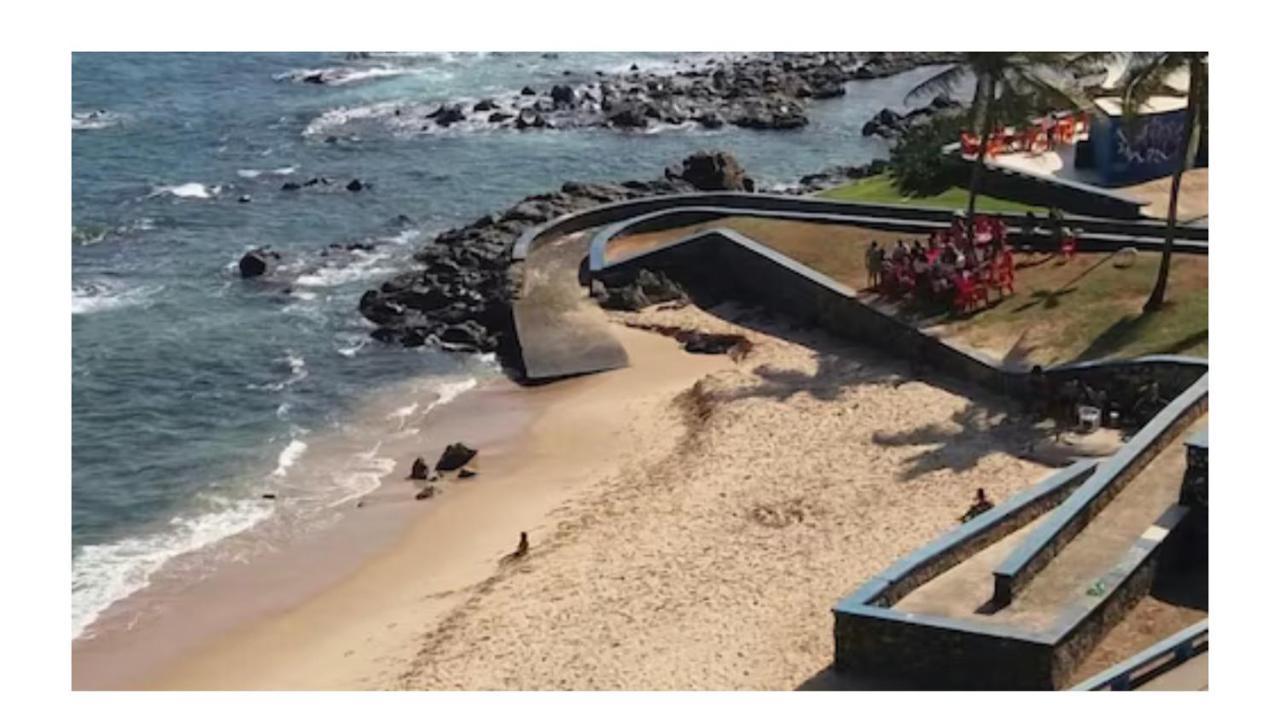 Apartamento Inteiro Frente Ao Mar De Ondina Salvador Buitenkant foto